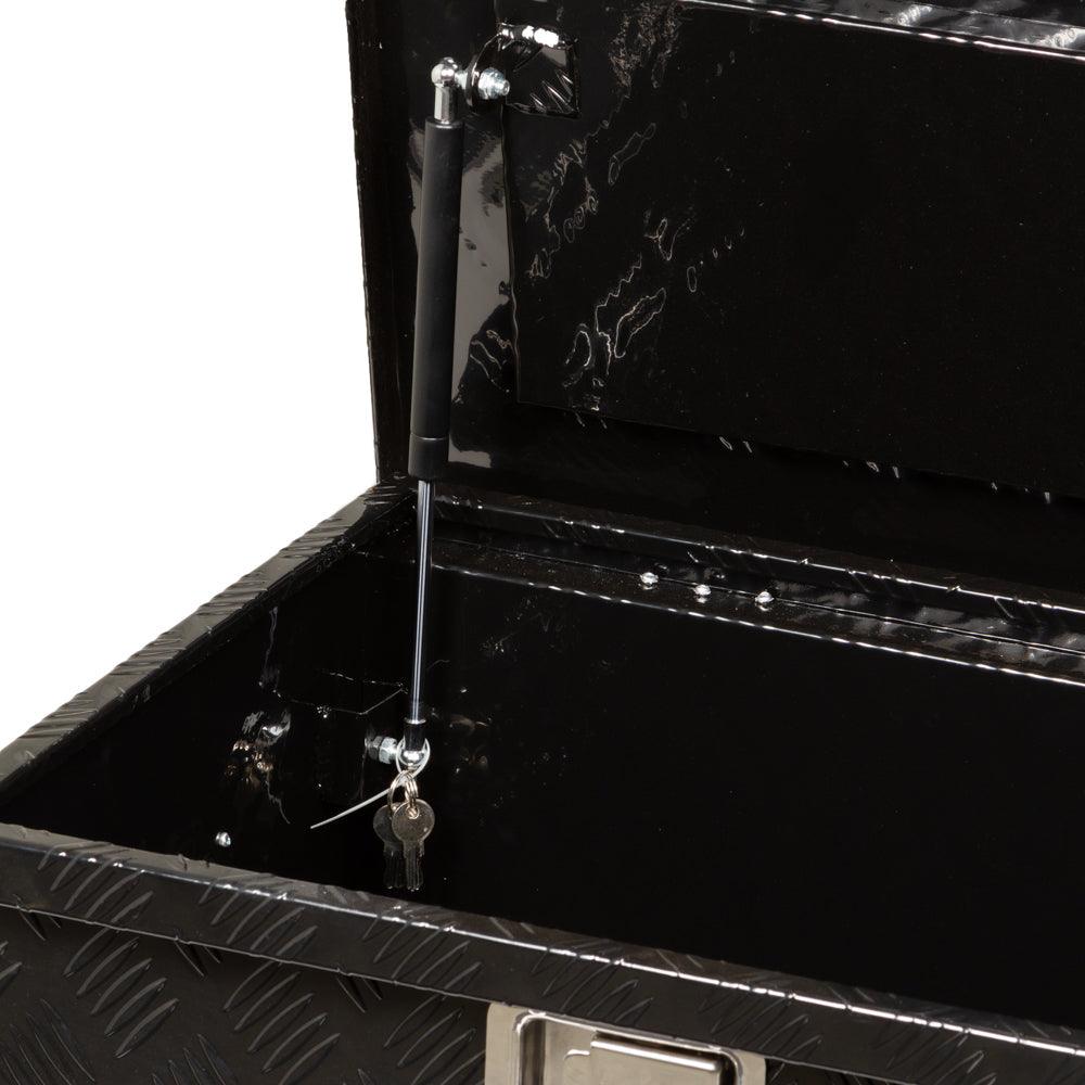 TOOLBOX4YOU Alu Werkzeugkiste Riffelblech Extra Large schwarz beschichtet JSB14B - Tools.de TP Profishop GmbH