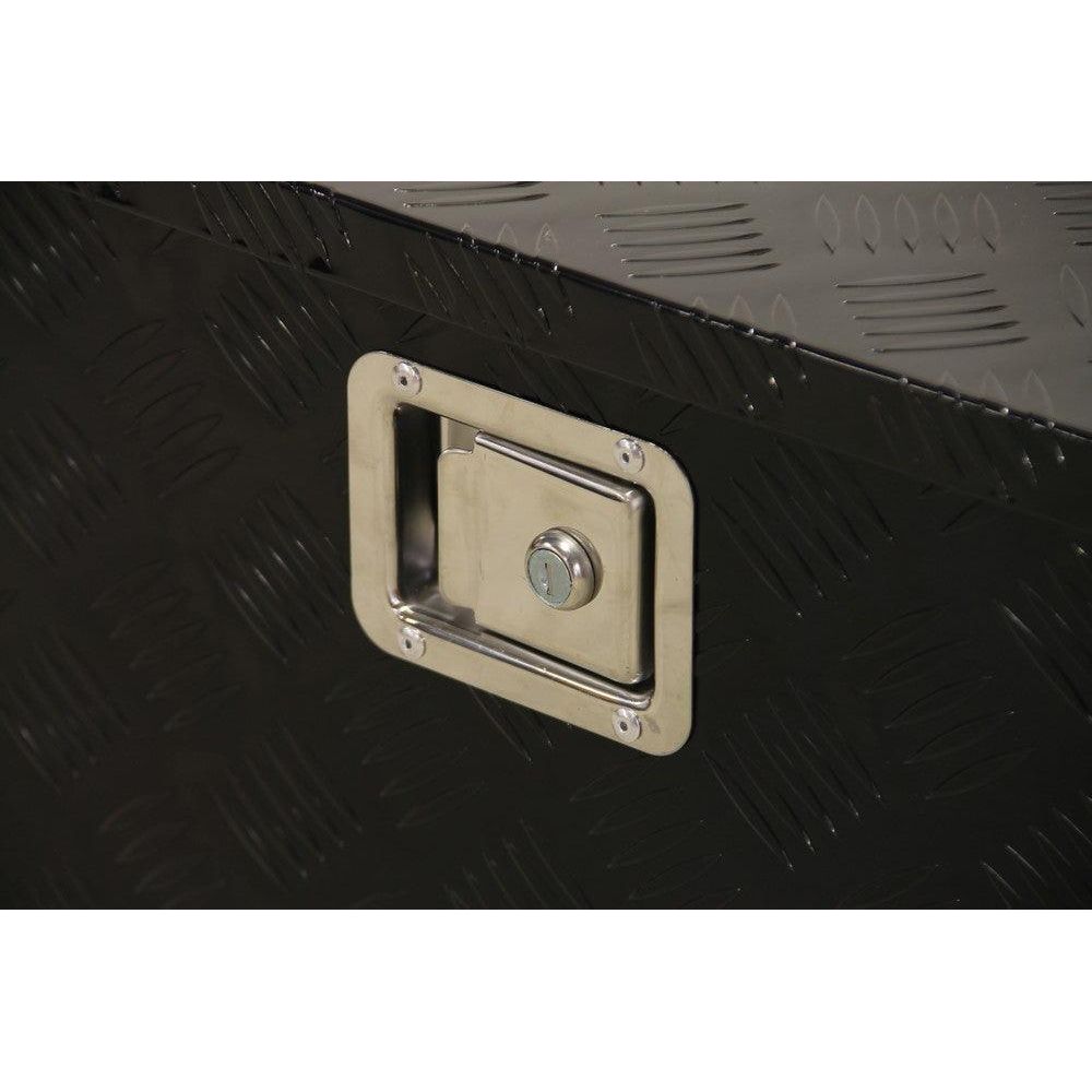 TOOLBOX4YOU Alu Werkzeugkiste Riffelblech Large schwarz beschichtet JSB12B - Tools.de TP Profishop GmbH