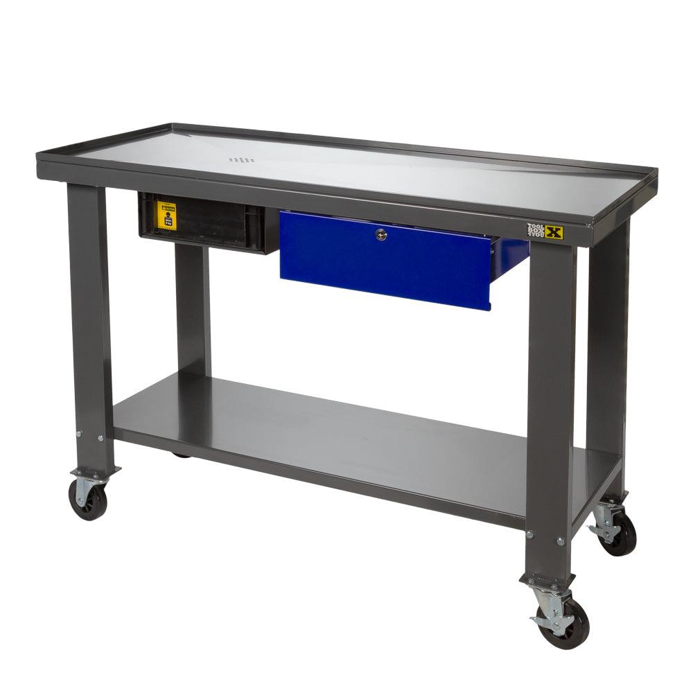 TOOLBOX4YOU Arbeitstisch mit Ölauffang / Werkbank mit integrierten Ölauffangbehälters WB12O - Tools.de TP Profishop GmbH