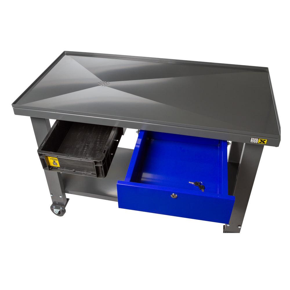 TOOLBOX4YOU Arbeitstisch mit Ölauffang / Werkbank mit integrierten Ölauffangbehälters WB12O - Tools.de TP Profishop GmbH