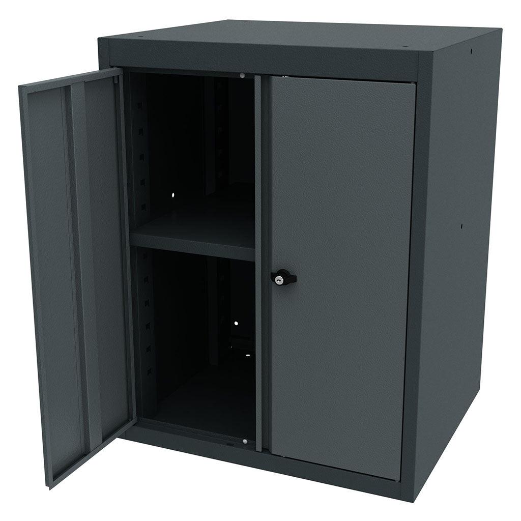 TOOLBOX4YOU Oberschrank 2 Türen niedriges Modell Expert BG62TCD2L - Vormontiert, Freistehend, 1,2mm dickes Blech - Tools.de TP Profishop GmbH