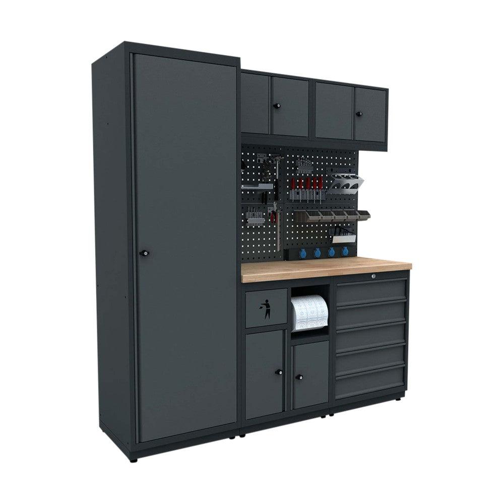 TOOLBOX4YOU Werkstattmodul A Expert - Profi Werkbank mit Steckdosen BGMODA - Tools.de TP Profishop GmbH