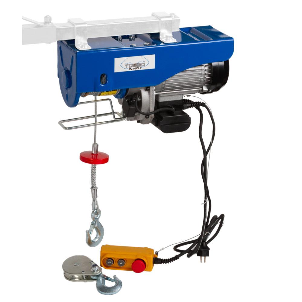 TORSO elektrische Seilwinde 500 / 990kg 230V HC0990E - Tools.de TP Profishop GmbH