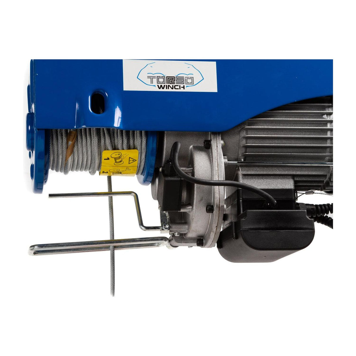 TORSO elektrische Seilwinde 500 / 990kg 230V HC0990E - Tools.de TP Profishop GmbH