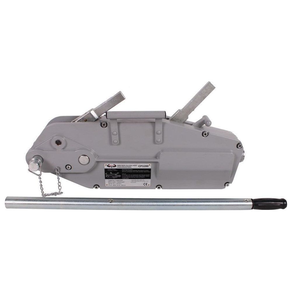 TORSO Greifzug 3200kg incl 20 mtr stahlkabel Haken CP3200 - Tools.de TP Profishop GmbH