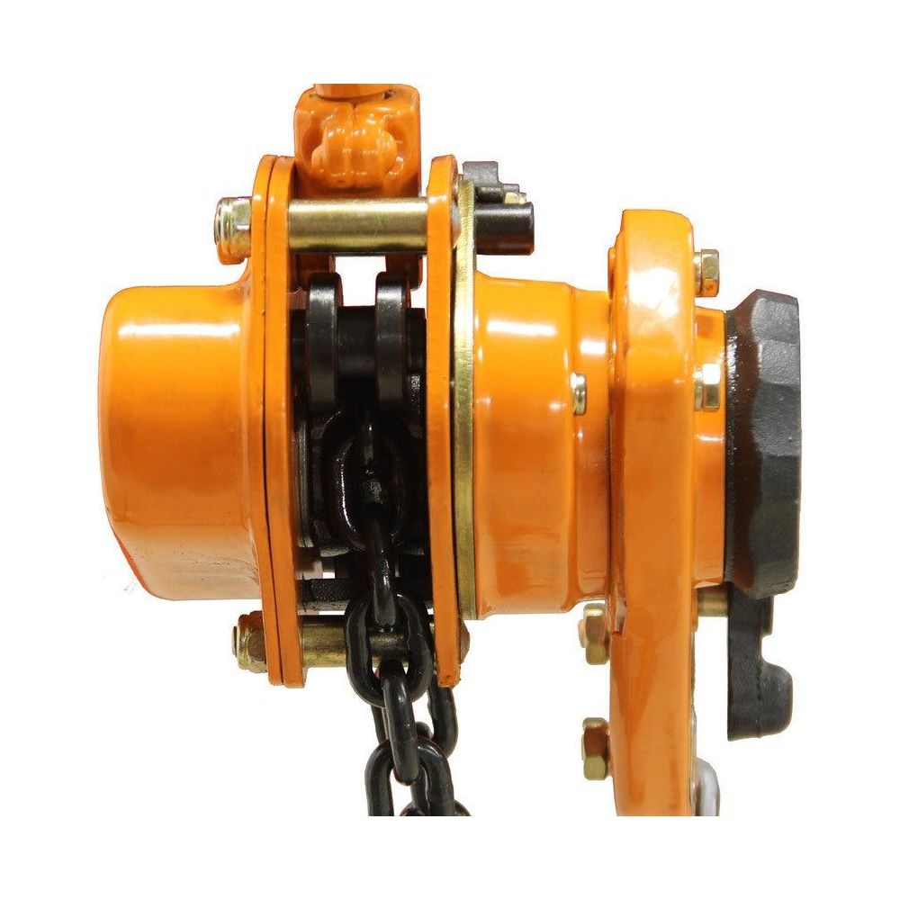 TORSO Ratschenzug 0,75 Tonnen LB07C 750kg manueller Kettenzug, Hebelzug mit Stahlkette, Ratschenkettenzug mit Sicherheitshaken - Tools.de TP Profishop GmbH