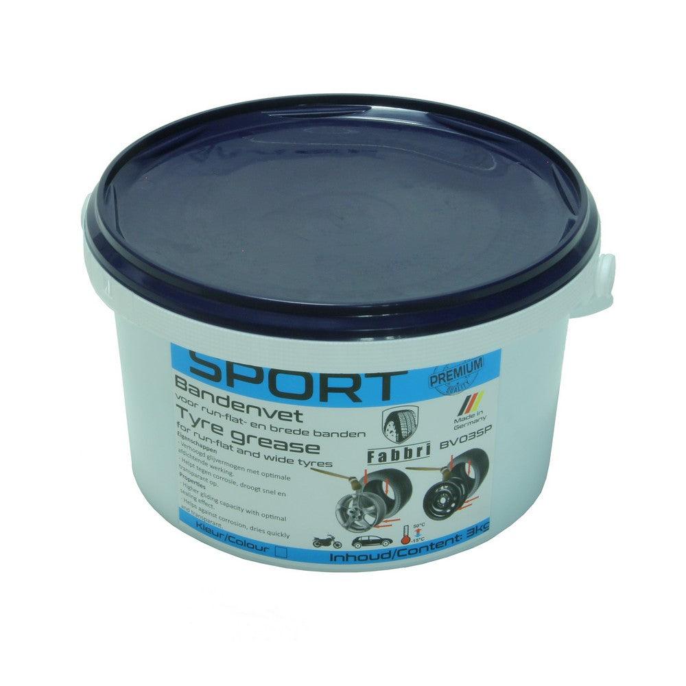 TRAINSWAY Reifenmontagepaste hellblau 3kg - BV03SP - 5,10 €/kg - Tools.de TP Profishop GmbH