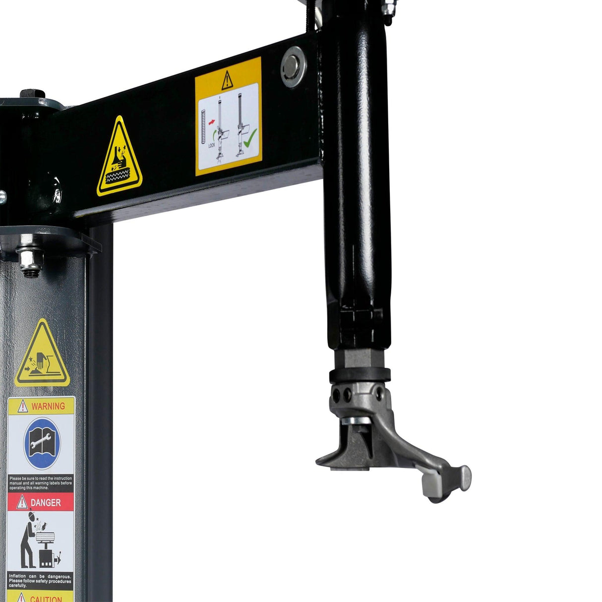 TRAINSWAY Reifenmontiermaschine mit Montagekopf / Reifen Montagegerät für Alufelgen 12'' - 24'' ZH626 - Tools.de TP Profishop GmbH