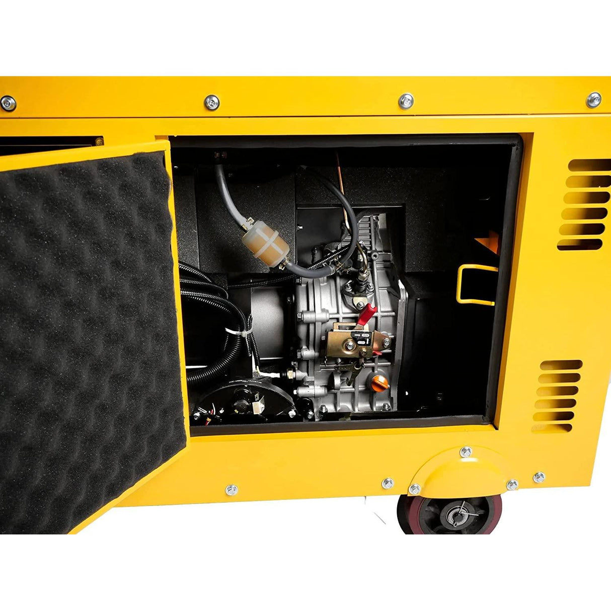 Valkenpower AVR 10kVA Diesel Silent Stromerzeuger, 8KW Diesel Generator 230V-400V 10kVA - DG11000SE3 - Tools.de TP Profishop GmbH