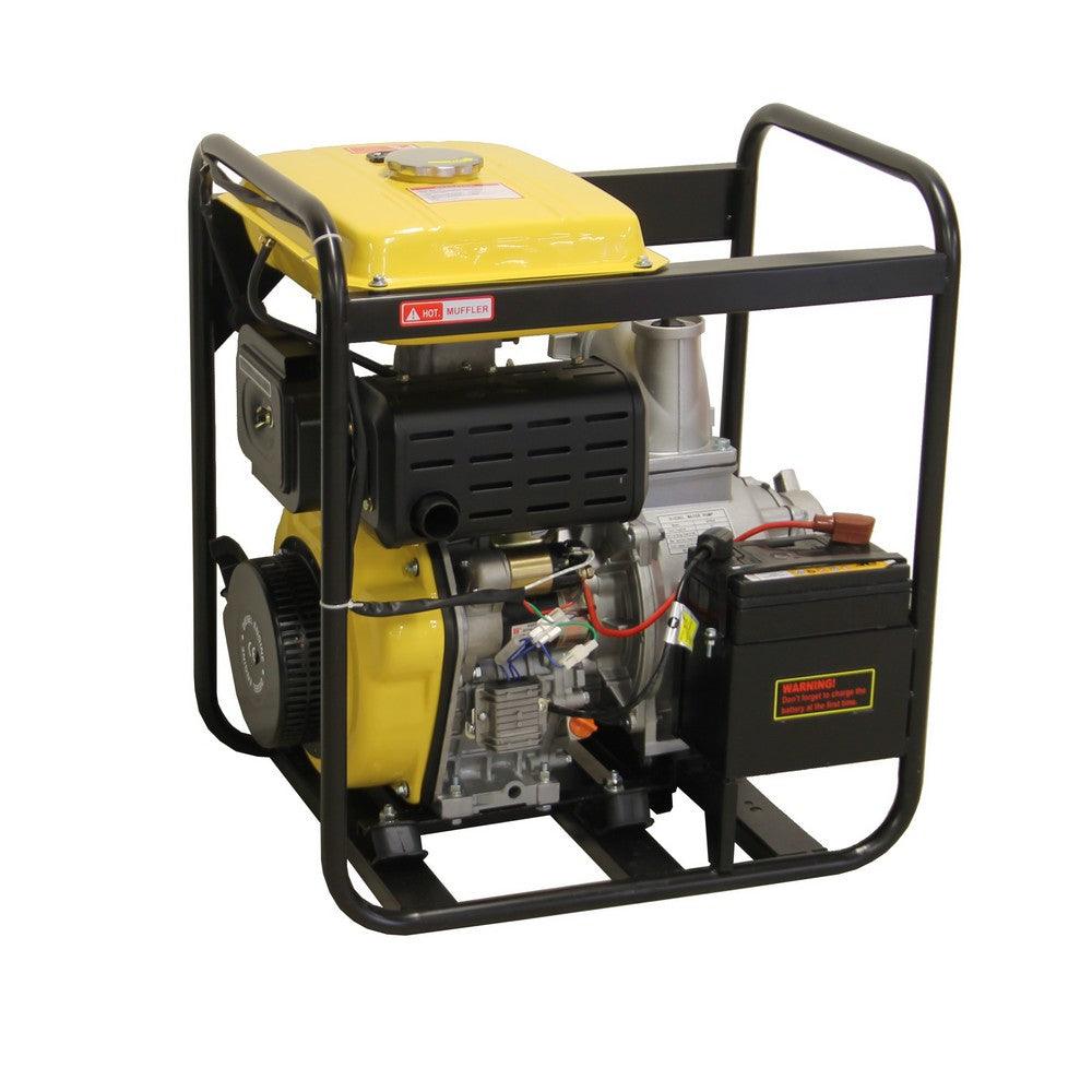 Valkenpower Diesel Wasserpumpe 4'' 100mm Elektrostart - DP40E - Tools.de TP Profishop GmbH