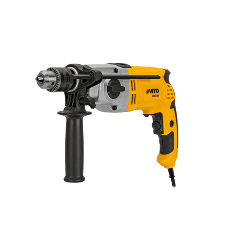 VITO 1050W Schlagbohrmaschine mit Hammerfunktion, 13mm Bohrfutter (VIBE1050A), reversibel und einstellbare Geschwindigkeit, 2-1-Funktion: Hammer und Bohrer - Tools.de TP Profishop GmbH