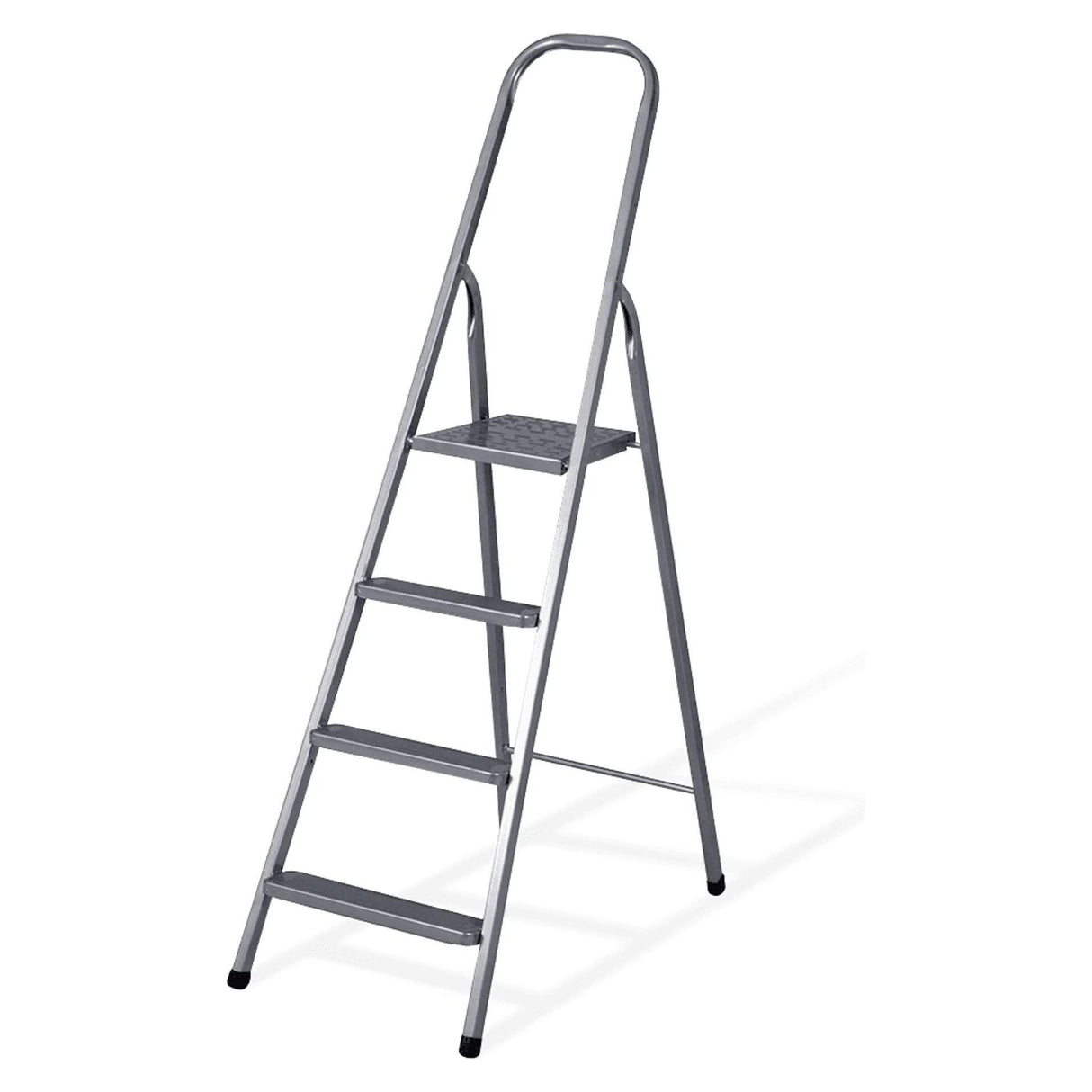 VITO 3 Stufen Stehleiter, Haushaltsleiter 3 Stufen, Alu-Sicherheits-Stehleiter, 3 Stufen Leiter, Mehrzweckleiter, Alu-Sicherheits-Stehleiter, Länge 1,3m EN, 3,9kg - VIEME3 - Tools.de TP Profishop GmbH