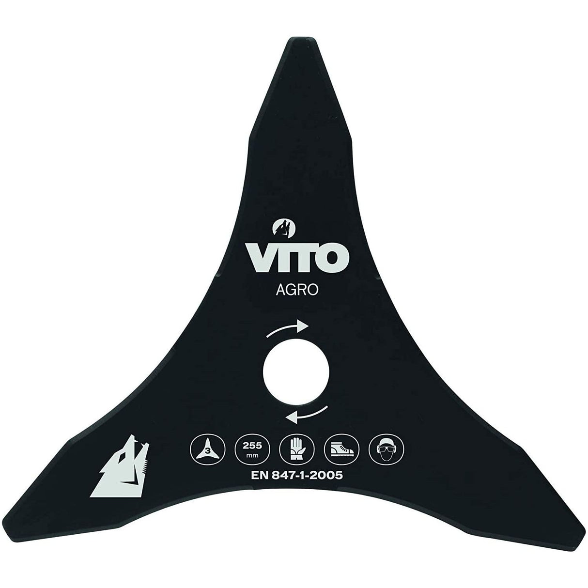 VITO - 3er Schneidklingenset - Universal - Grassschneider Dickichtmesser Motorsense Freischneider Messer Blatt Blade - Tools.de TP Profishop GmbH