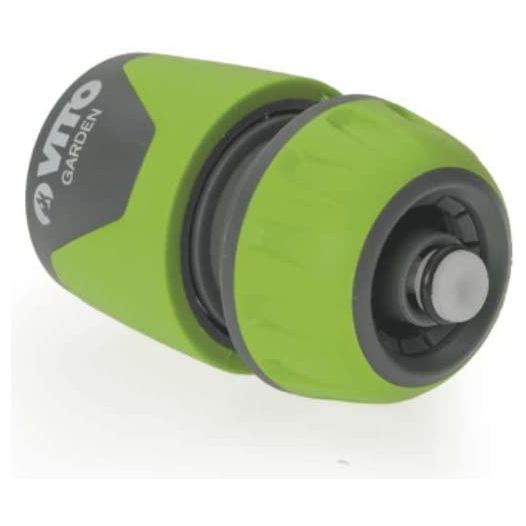 VITO 5-teilig Gartenschlauch-Adapter Set - Gartenspritze, Schlauchstück, Wasserstopp, Hahnanschlussstück, Adapter - 13mm, 1/2" Aqua stopp - Tools.de TP Profishop GmbH