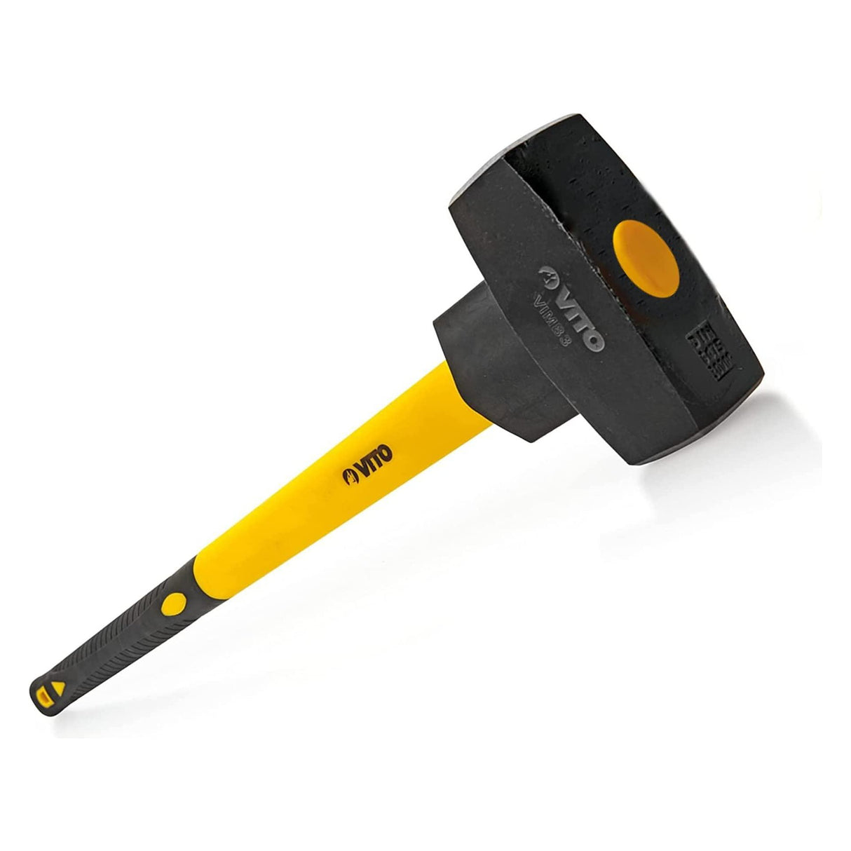 VITO Abbruchhammer VIMB5, geschmiedeter Stahl. Handgriff VICP, Gewicht 5 kg, Abmessungen: 915 x 160 x 70 mm, Auge: Auge 28 mm, Durchmesser 30 mm, Farbe: gelb - schwarz - Tools.de TP Profishop GmbH