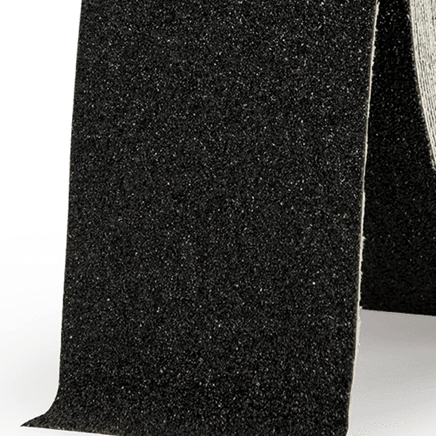 VITO Anti-Rutschband 50mm x 25m - Rutschfestes Klebeband für innen und außen - Für Treppen, Leitern und glatte Böden - Schwarz - Antirutsch Tape Skateboard Griptape Klebeband Antirutschband Wasserfest - Tools.de TP Profishop GmbH