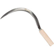 VITO Blattsichel mit Holzstiel, Sichel aus gehärtetem Stahl - Mondsichel - Blattsichel - Sense - Maße 390 x 150 mm - ein Leichtgewicht mit nur 188GR - Handmade in Portugal - VIFCJ - Tools.de TP Profishop GmbH