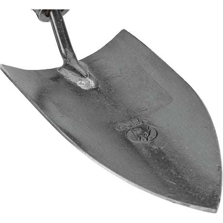VITO Blumenkelle - Stabile Spitz Hand Schaufel aus gehärtetem Stahl - Universelle Gartenschaufel Blumenschaufel Schaufel Pflanzkelle - Arbeitsbreite 9 cm - Länge 30cm Handgeschmiedet in Portugal - Tools.de TP Profishop GmbH