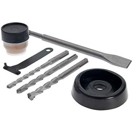 VITO Bohrhammer & Stemmhammer (VIMP710 SDS-Plus), 0-800rpm, 0-5000ipm, Sicherheitskupplung, einstellbare Meißelposition, 3.33 Kg, 710 W mit zusätzlichem Griff, Fettwanne und Staubschutz - Tools.de TP Profishop GmbH