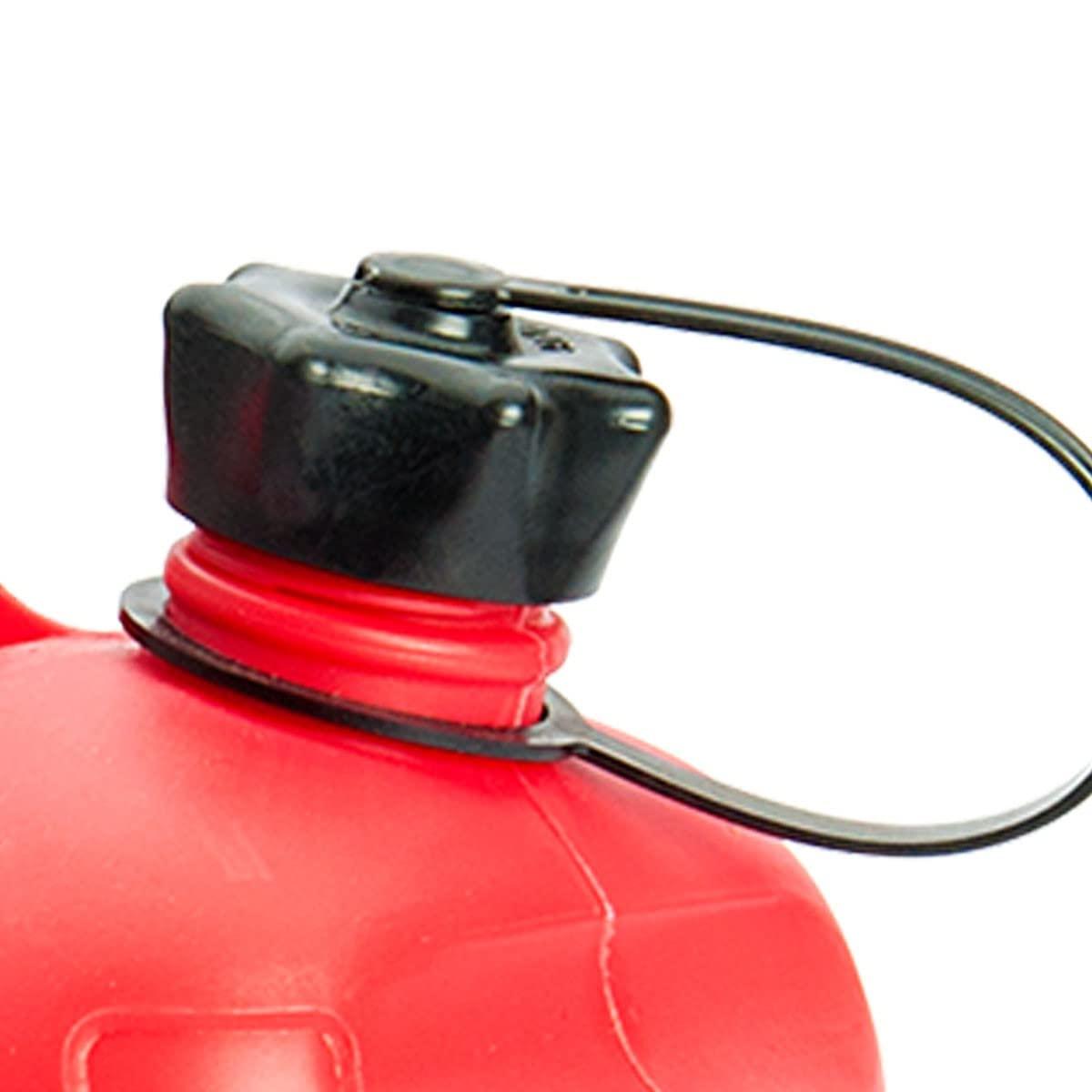 VITO Doppelkanister für Motorsägen 5+3L, Kombi-Kanister für Benzin 5L und Öl 3L, Einfüllstutzen, hergestellt aus hochdichtem Polyethylen, Deckel mit Sicherungsstift - VIJCC53 - Tools.de TP Profishop GmbH