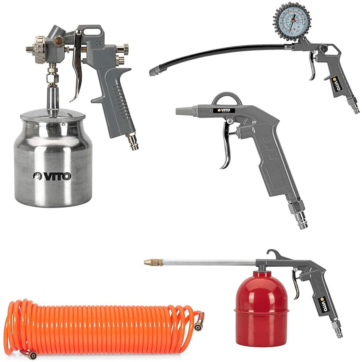 VITO Druckluftset für Kompressoren 5-tlg. - Tools.de TP Profishop GmbH