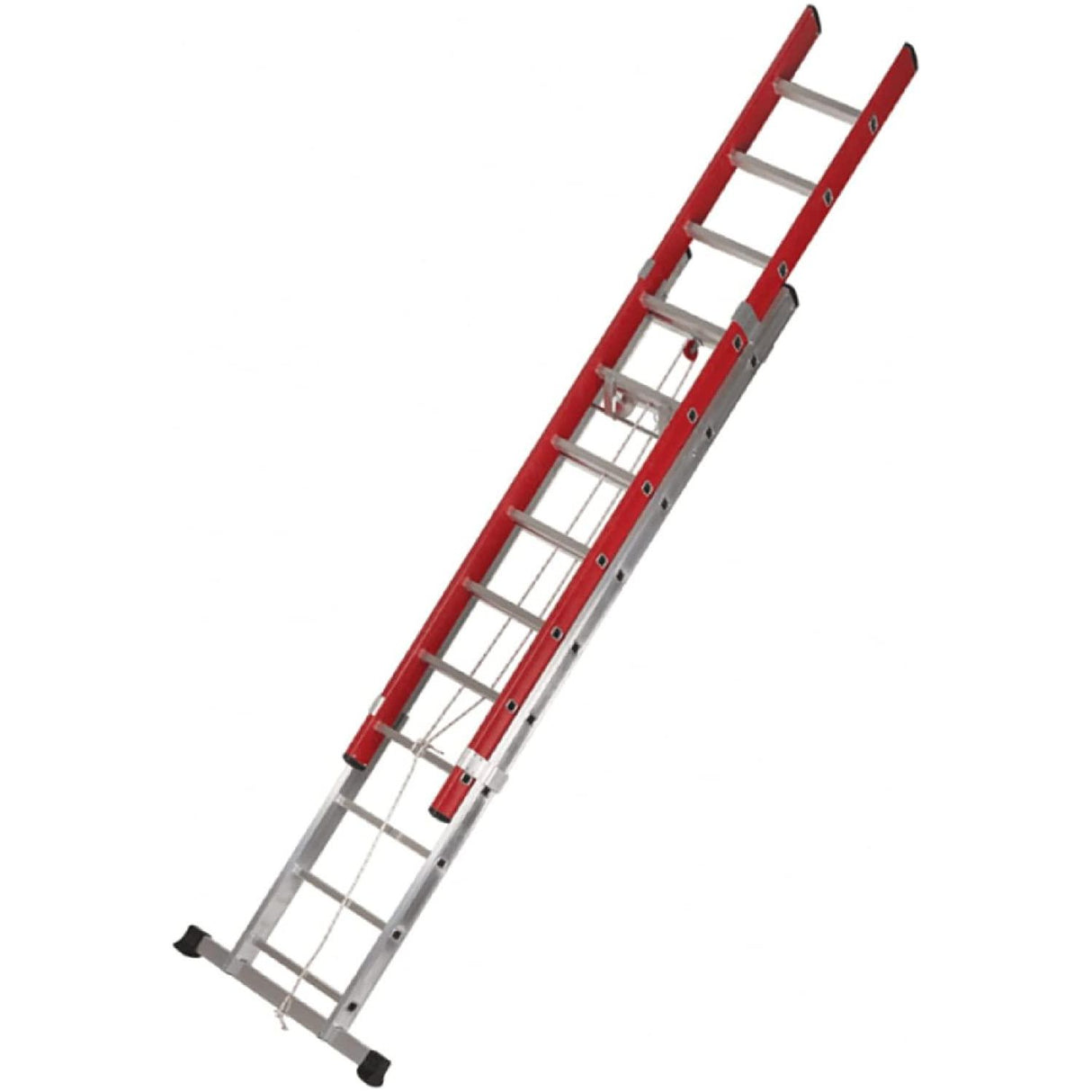 VITO Elektriker Leiter Electra Profi Alu-Glasfaser-Schiebeleiter, 5.03 m, 2x10 Sprossen max. 150 kg - Tools.de TP Profishop GmbH