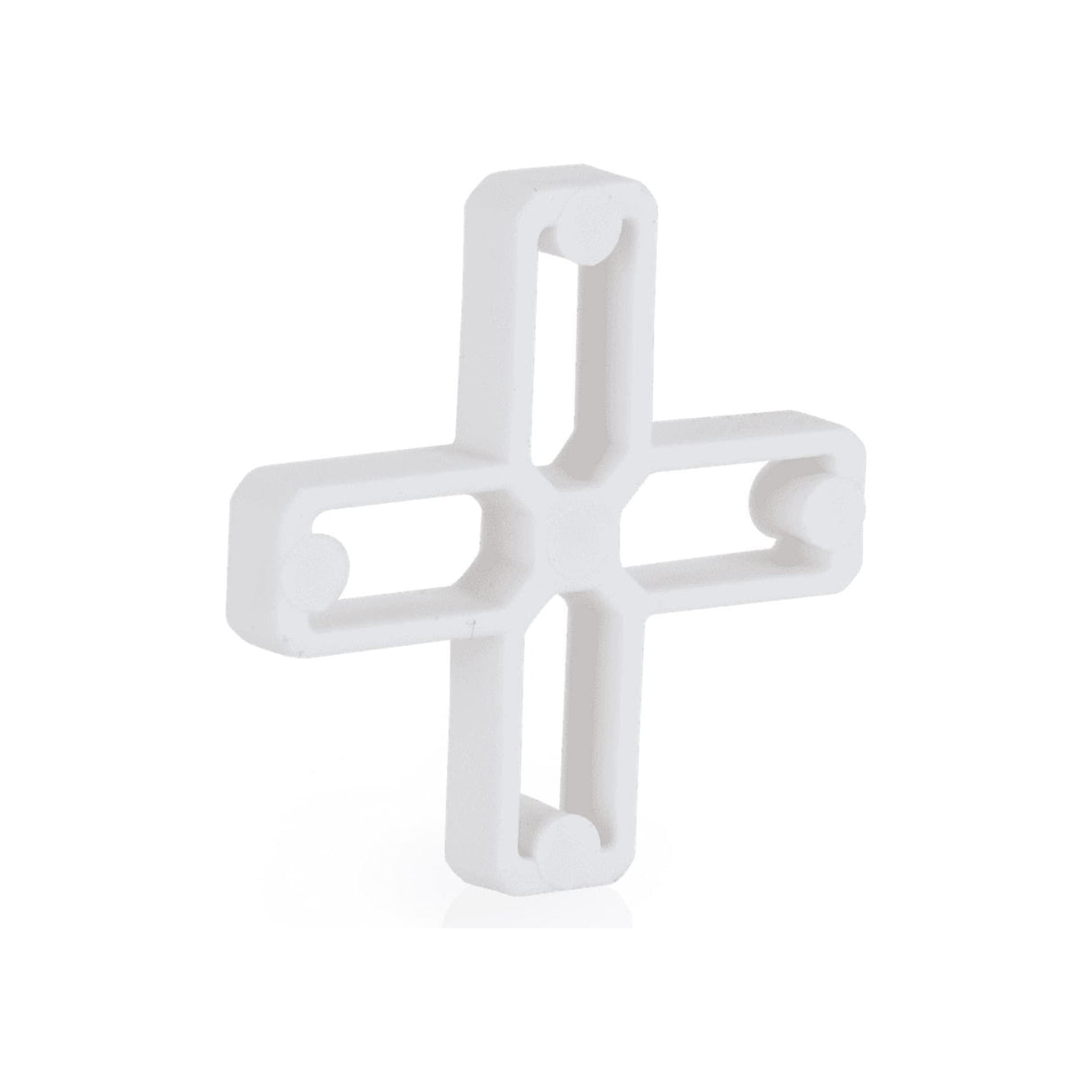 VITO Fliesenkreuze 2mm Kunststoffkreuze 2 mm Abstandhalter Fugenkreuze Distanzstücke Distanzhalter, 250 Stück je Beutel, Farbe: weiß, Fliesenleger Werkzeug - VICZ2 - Tools.de TP Profishop GmbH