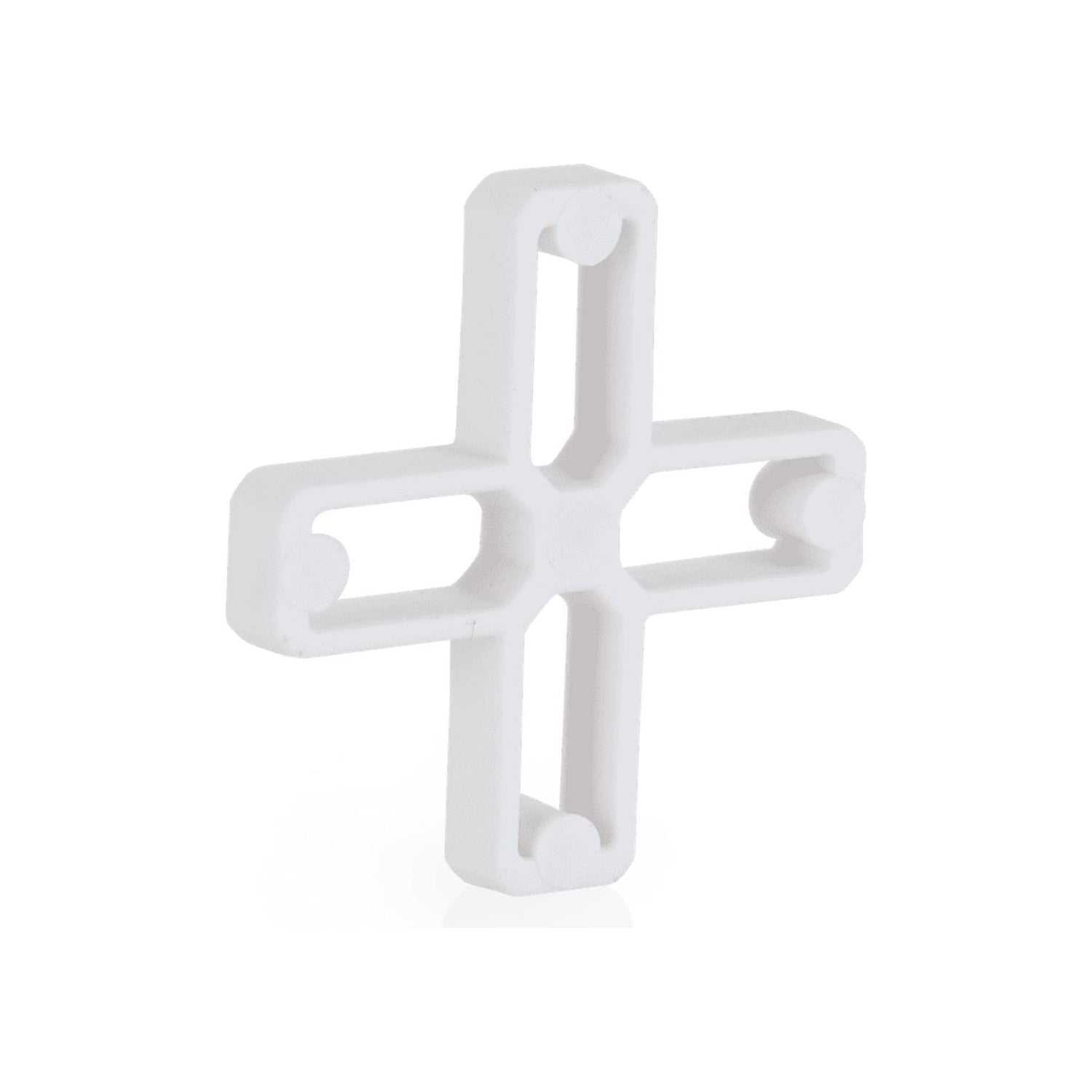 VITO Fliesenkreuze 2mm Kunststoffkreuze 2 mm Abstandhalter Fugenkreuze Distanzstücke Distanzhalter, 250 Stück je Beutel, Farbe: weiß, Fliesenleger Werkzeug - VICZ2 - Tools.de TP Profishop GmbH