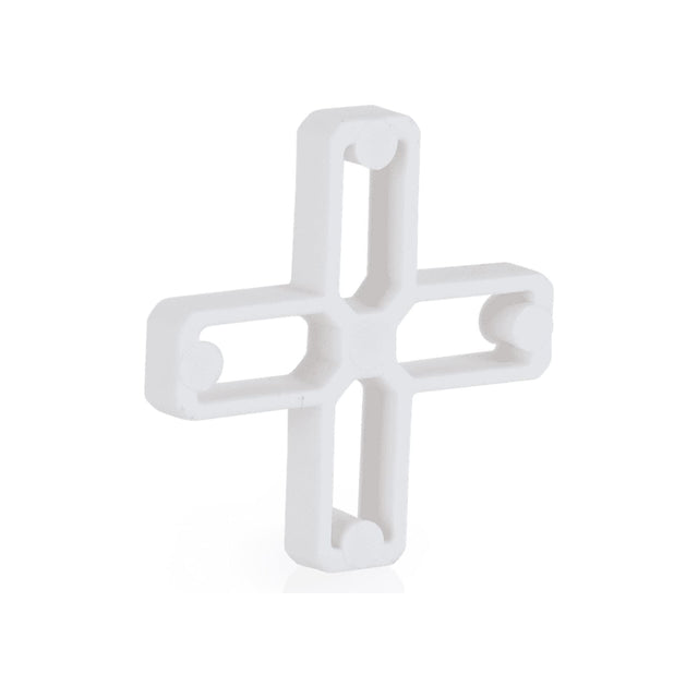 VITO Fliesenkreuze 2mm Kunststoffkreuze 2 mm Abstandhalter Fugenkreuze Distanzstücke Distanzhalter, 250 Stück je Beutel, Farbe: weiß, Fliesenleger Werkzeug - VICZ2 - Tools.de TP Profishop GmbH