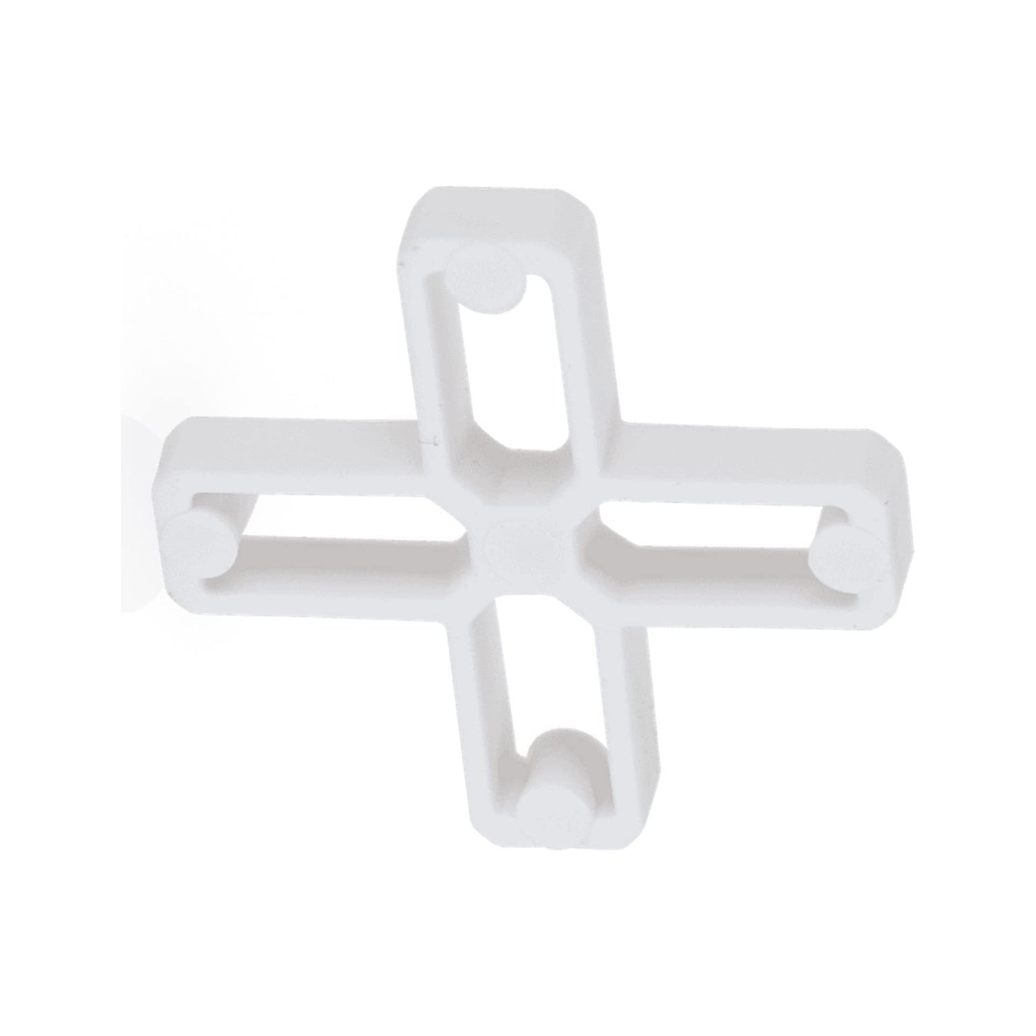 VITO Fliesenkreuze 2mm Kunststoffkreuze 2 mm Abstandhalter Fugenkreuze Distanzstücke Distanzhalter, 250 Stück je Beutel, Farbe: weiß, Fliesenleger Werkzeug - VICZ2 - Tools.de TP Profishop GmbH