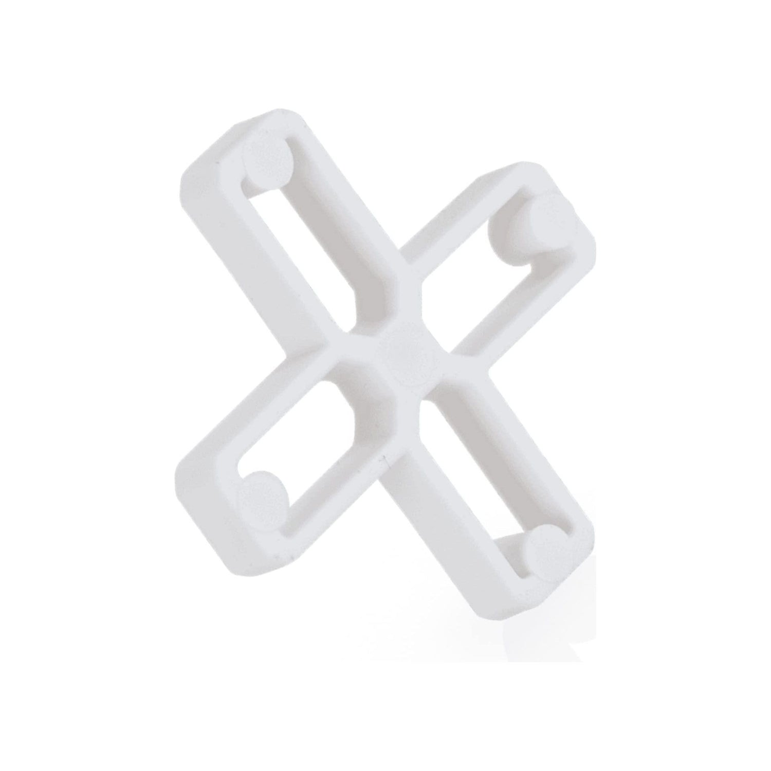VITO Fliesenkreuze 2mm Kunststoffkreuze 2 mm Abstandhalter Fugenkreuze Distanzstücke Distanzhalter, 250 Stück je Beutel, Farbe: weiß, Fliesenleger Werkzeug - VICZ2 - Tools.de TP Profishop GmbH