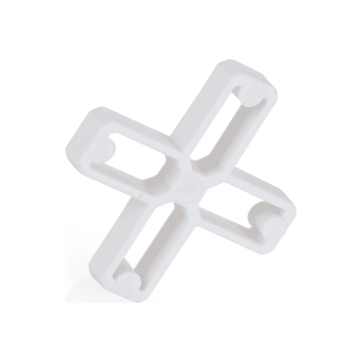 VITO Fliesenkreuze 2mm Kunststoffkreuze 2 mm Abstandhalter Fugenkreuze Distanzstücke Distanzhalter, 250 Stück je Beutel, Farbe: weiß, Fliesenleger Werkzeug - VICZ2 - Tools.de TP Profishop GmbH