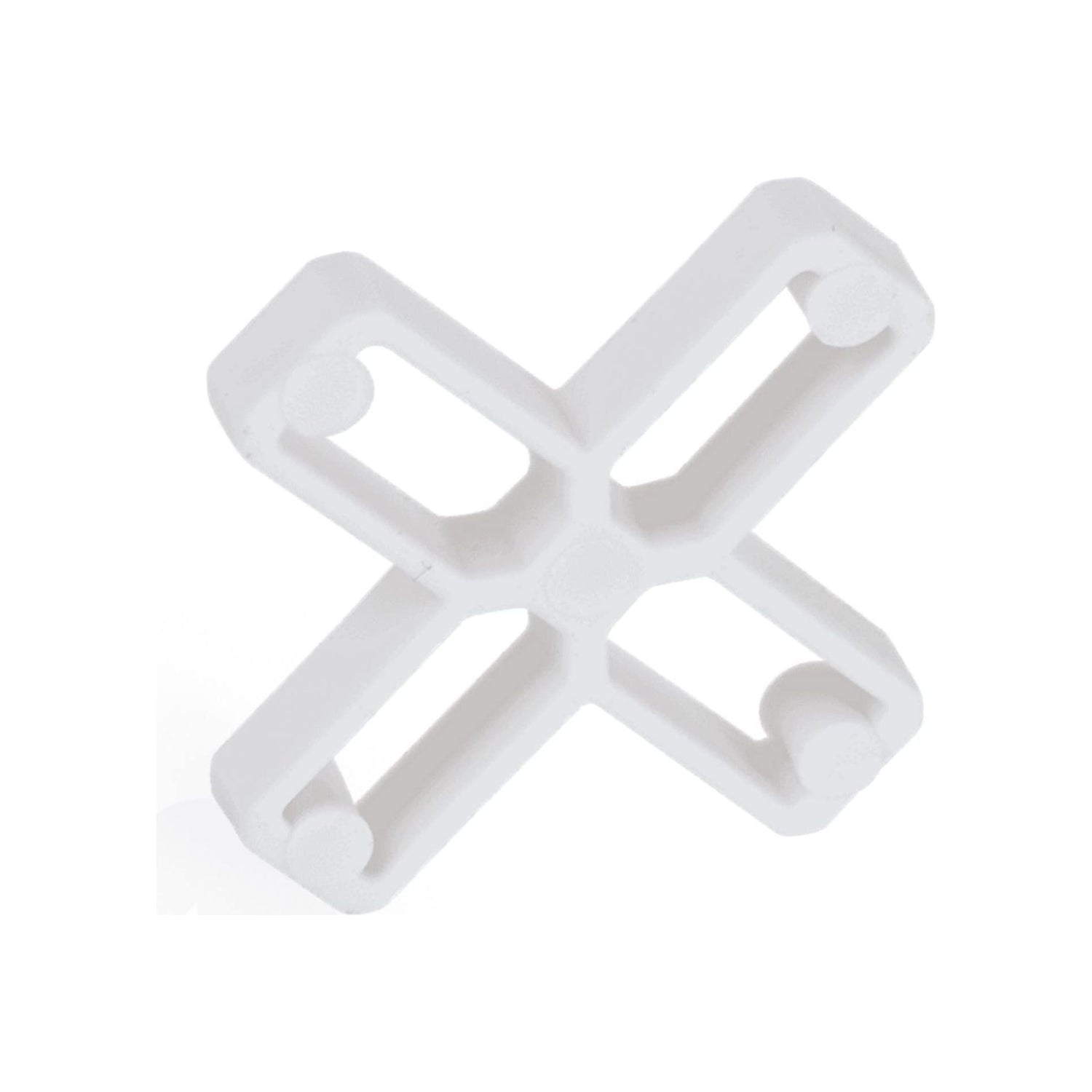 VITO Fliesenkreuze 2mm Kunststoffkreuze 2 mm Abstandhalter Fugenkreuze Distanzstücke Distanzhalter, 250 Stück je Beutel, Farbe: weiß, Fliesenleger Werkzeug - VICZ2 - Tools.de TP Profishop GmbH