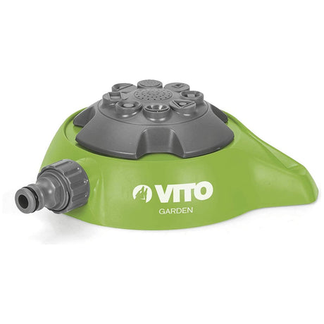 VITO Garden - 360° 8 Sprüh-Funktionen Rasensprenger, Kreis-Rasensprinkler - Tools.de TP Profishop GmbH