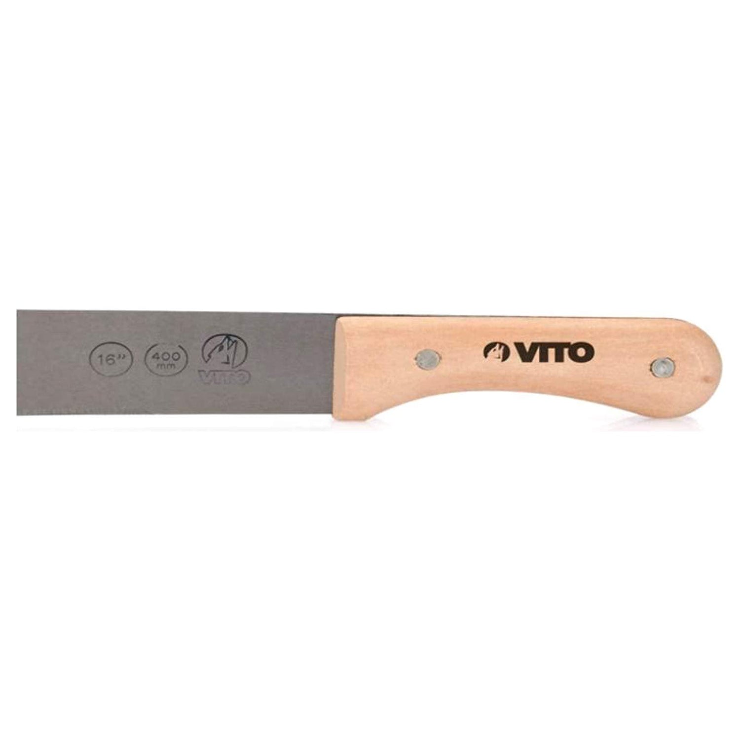 VITO Garden - Catana 16" - hochwertige Machete Südamerika aus Stahl - geringes Gewicht 385 g - Länge 55 cm - ideal zum Entfernen von Gestrüpp im Garten - Tools.de TP Profishop GmbH