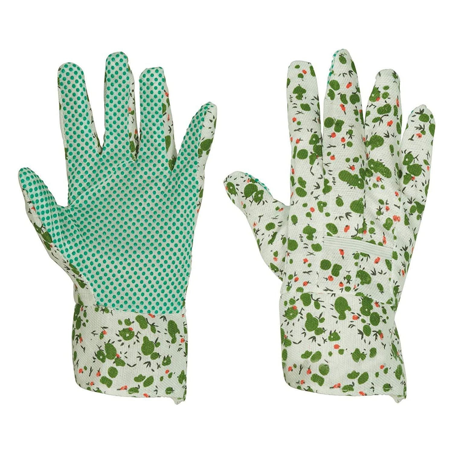 VITO Garden - Gartenhandschuhe mit Pflanzenmotiven - Gartenhandschuhe mit Noppen - Tools.de TP Profishop GmbH