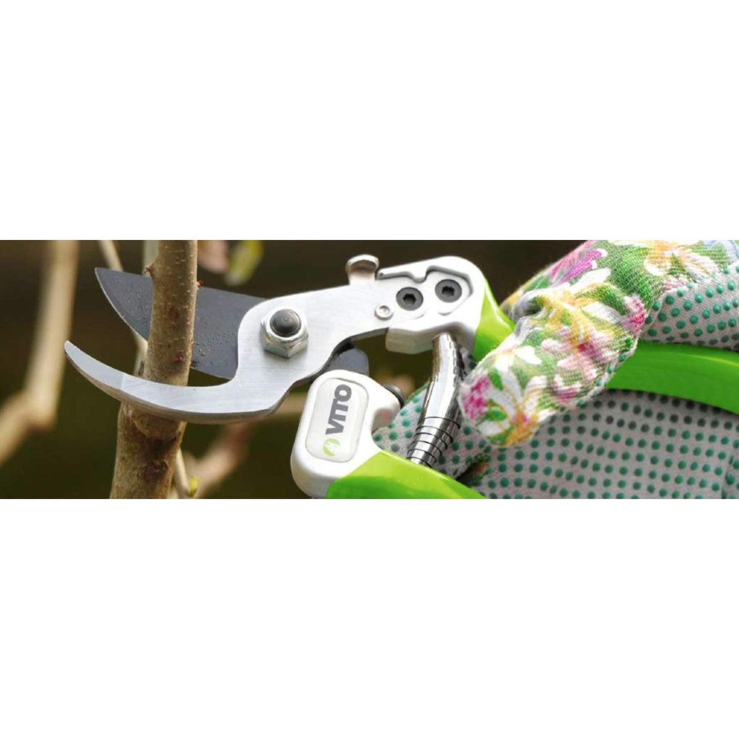 VITO Garden - Gartenhandschuhe mit Pflanzenmotiven - Gartenhandschuhe mit Noppen - Tools.de TP Profishop GmbH