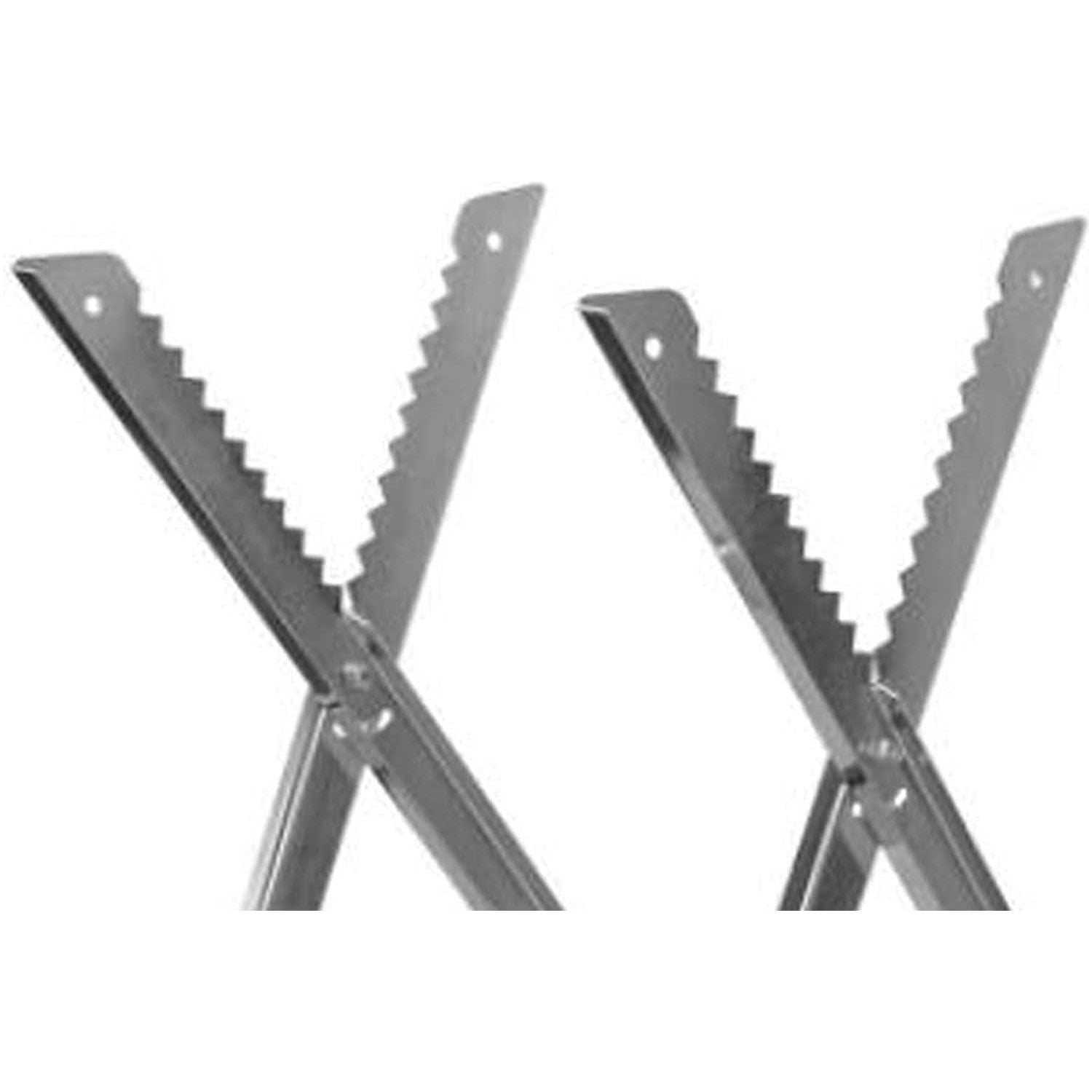 VITO Garden Kettensägebock - max. 200 kg, Sägebock für Baumstämme bis 300mm, verzinkte Winkelprofile aus Metall - Tools.de TP Profishop GmbH