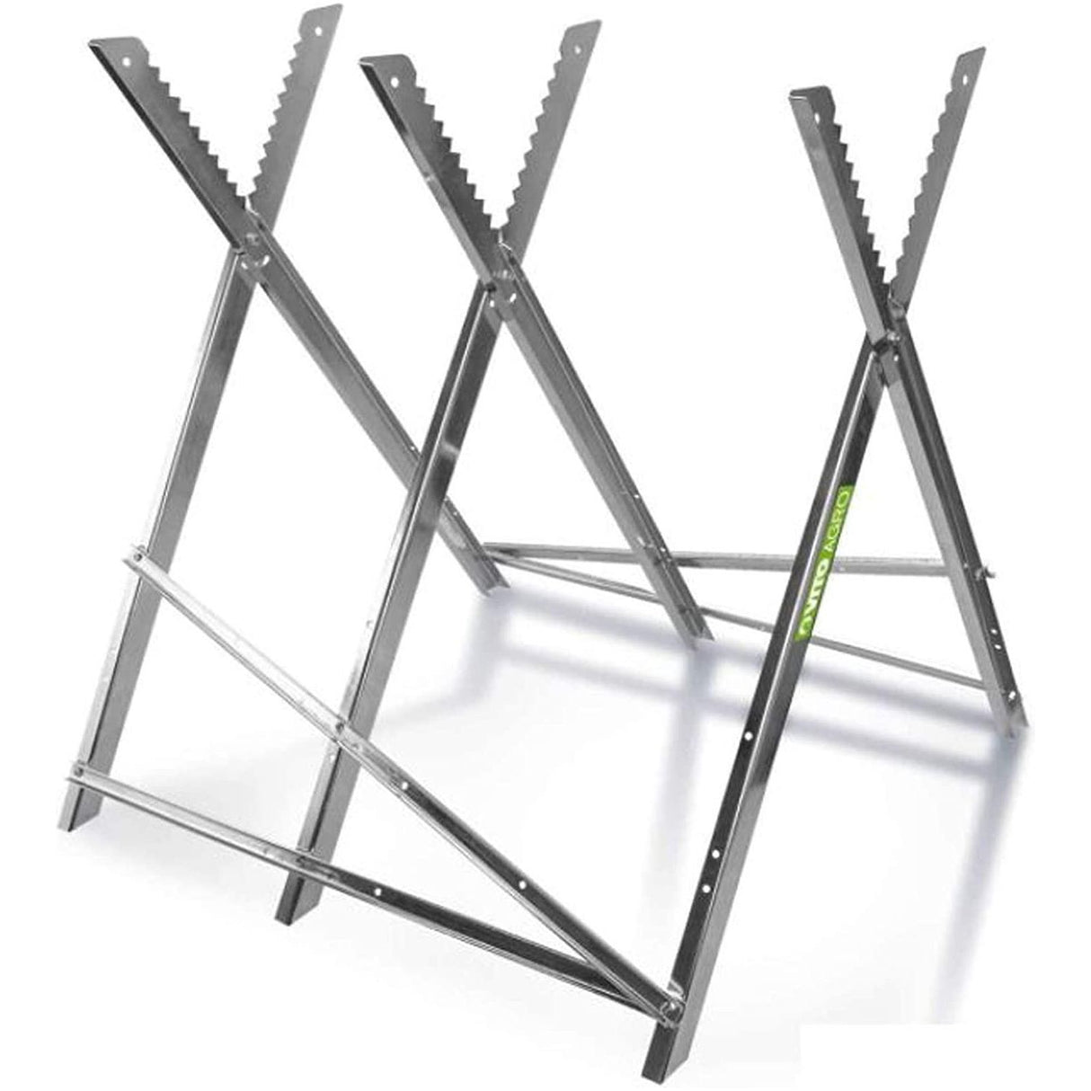 VITO Garden Kettensägebock - max. 200 kg, Sägebock für Baumstämme bis 300mm, verzinkte Winkelprofile aus Metall - Tools.de TP Profishop GmbH