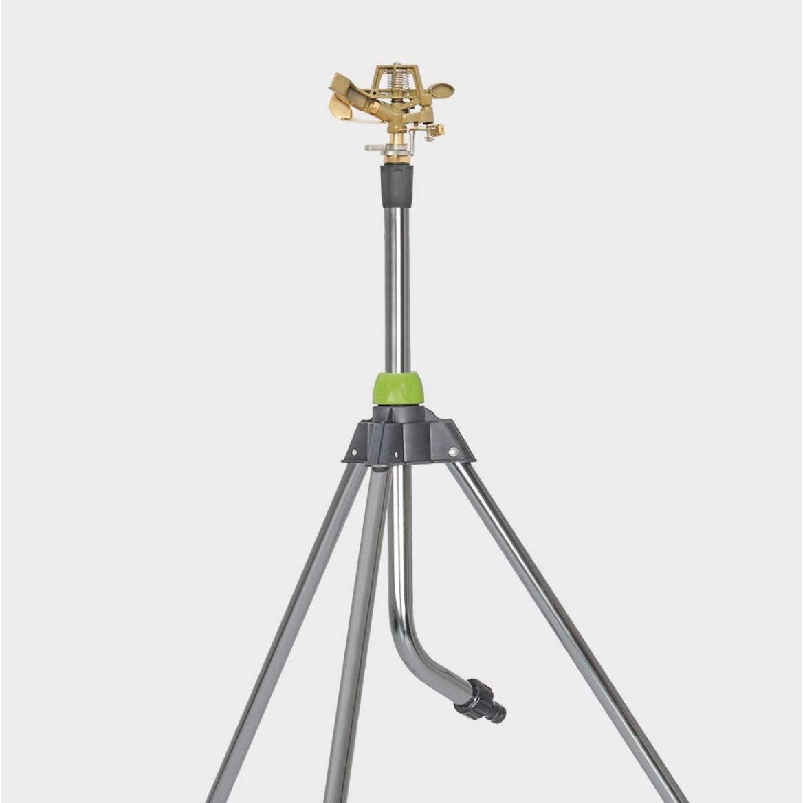 VITO Garden - Kreis-und Sektorenregner 360°, Kreisregner bis 624m², Set mit Dreibeinstativ, Kreisregner, Sektorenregner, Impulsregner, Teilkreisregner - Tools.de TP Profishop GmbH