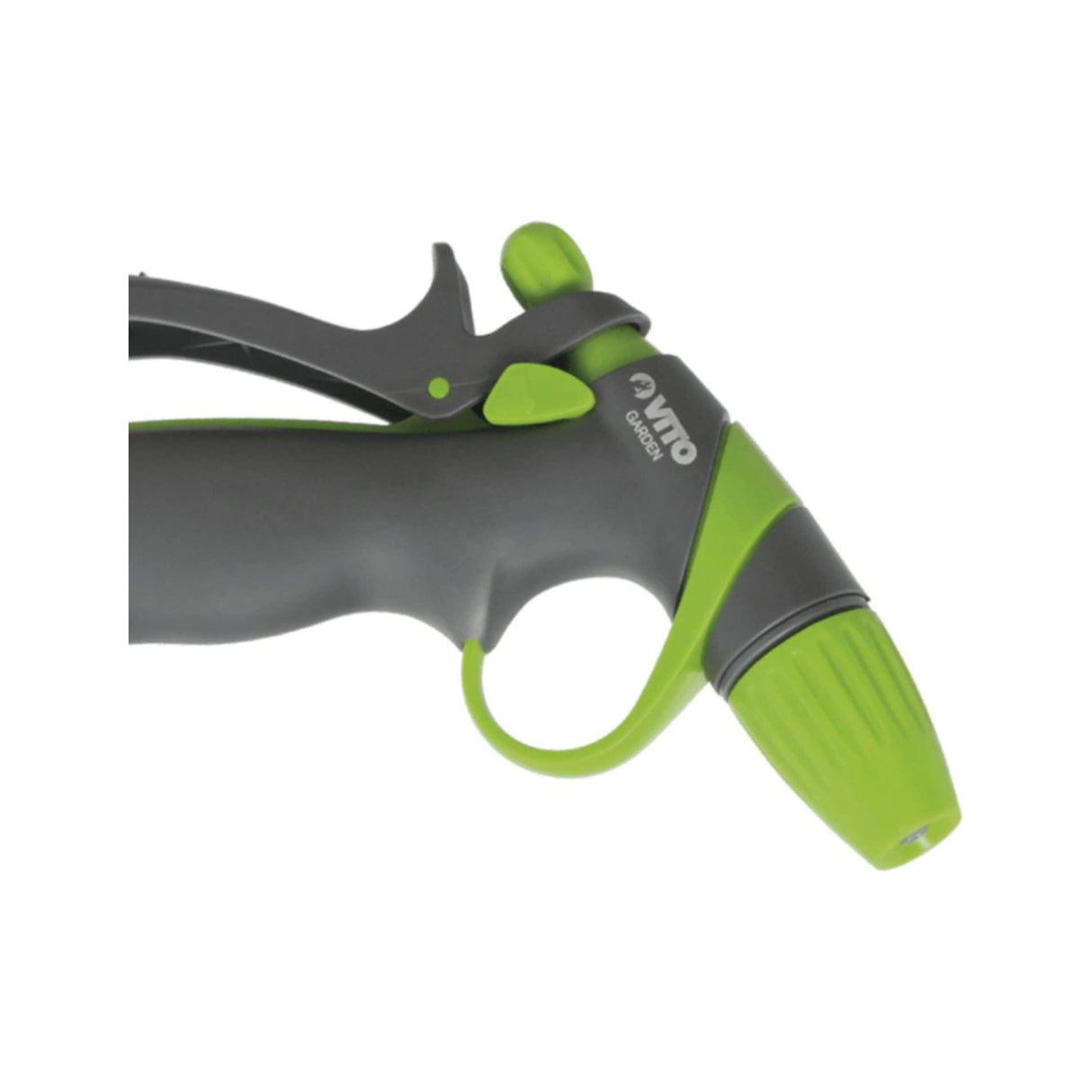 VITO Gartenspritze Set mit Gummigriff und Schnellkupplung | Gartenbrause | Gartenspritze mit Schlauchstück, Wasserstopp, Hahnanschlussstück und Adapter | AquaStop | Abmessungen: 5/8" - 15 mm - Tools.de TP Profishop GmbH