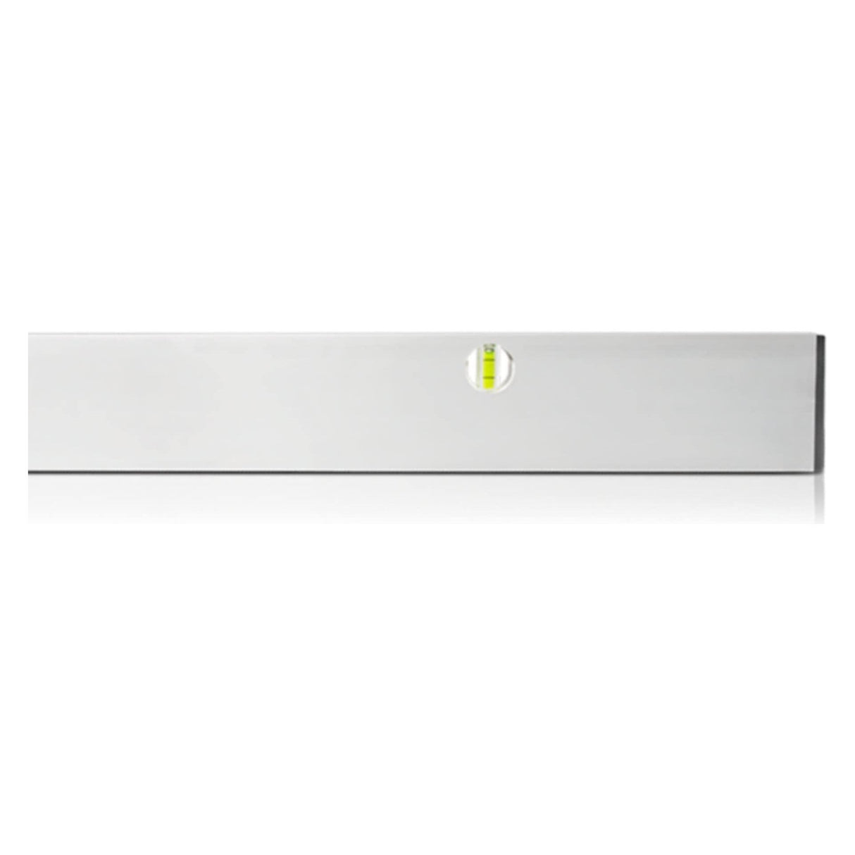 VITO Lineal-Typ Wasserwaage, Rahmen aus Aluminium, 2 Blasen - lotrecht und waagerecht mit stoßdämpfende Endkappen, Messgenauigkeit 1 mm/m, Farbe: Silber - VINR150 - Tools.de TP Profishop GmbH