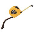 VITO Maßband Flexometer - 5 METER - Stahlband mit Nylonfutter; ABS-Box; Verriegelungstaste und automatischer Rückzug Haken aus Metall REF VIFM5 Maße: 19mm x 5m von Vito Pro Power - Tools.de TP Profishop GmbH