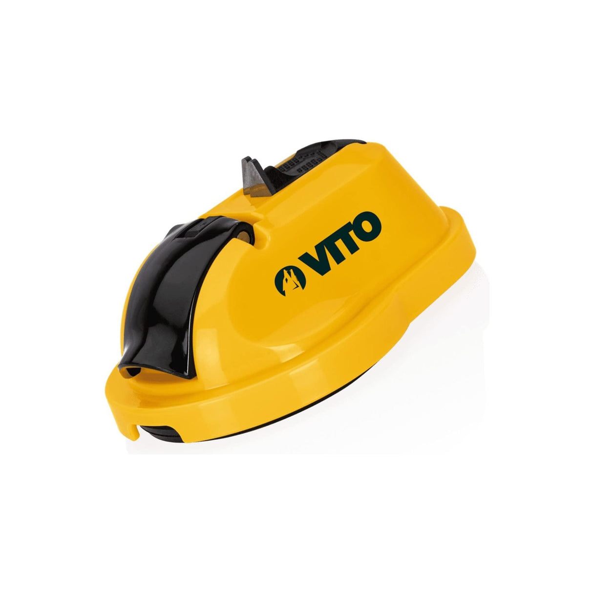 VITO Messerschärfer mit Saugnapf, hergestellt aus ABS-Kunststoff, Praktisch und einfach zu bedienen, Befestigung des Anspitzers an den Oberflächen möglich - VIAFB - Tools.de TP Profishop GmbH