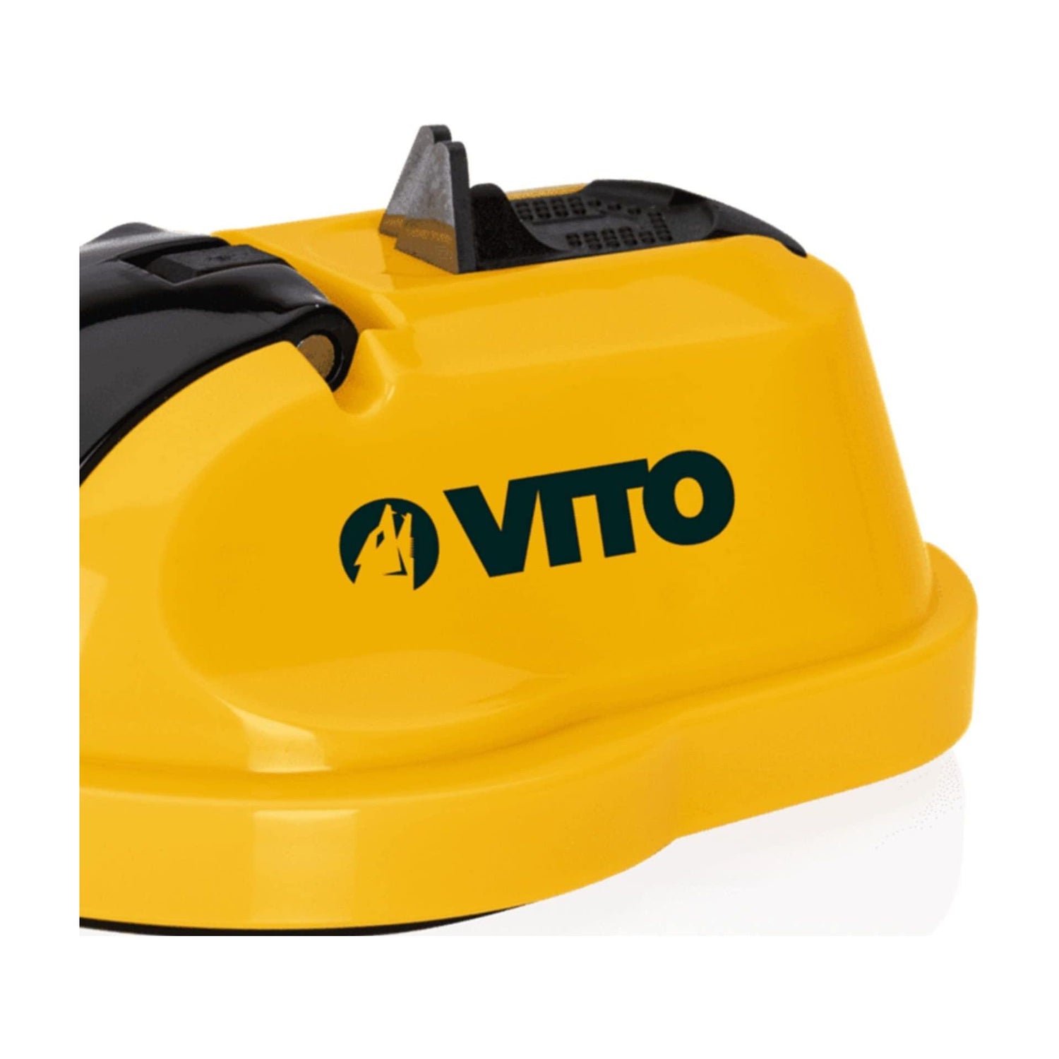 VITO Messerschärfer mit Saugnapf, hergestellt aus ABS-Kunststoff, Praktisch und einfach zu bedienen, Befestigung des Anspitzers an den Oberflächen möglich - VIAFB - Tools.de TP Profishop GmbH