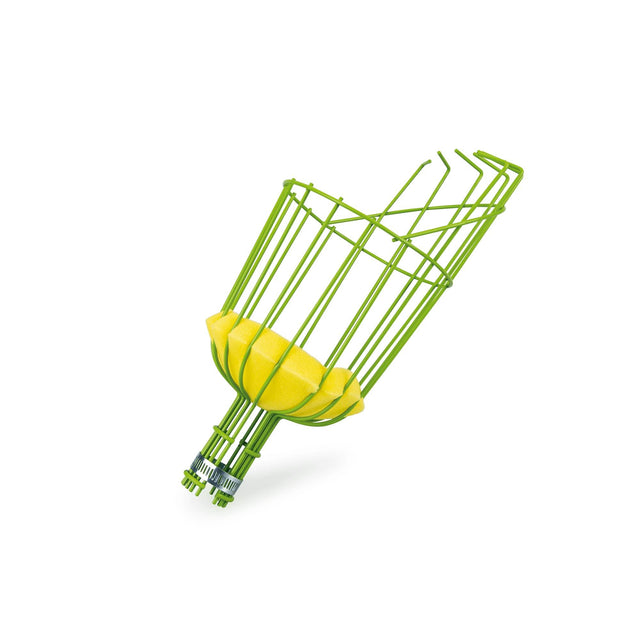 VITO Praktischer Obstpflücker – Pflückkorb zur Ernte von Obst mit Haken und Schwammkissen -Apfelernte - Obstpflücker - Obsternte - Apfelpflücker - Obstsammler - REF VIAFA - Tools.de TP Profishop GmbH