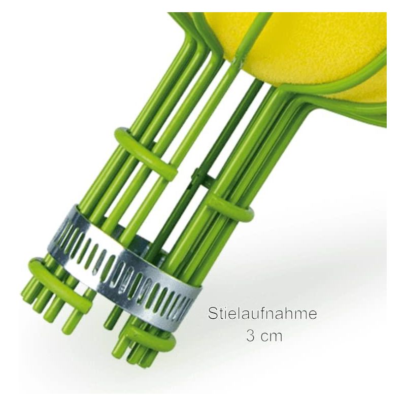 VITO Praktischer Obstpflücker – Pflückkorb zur Ernte von Obst mit Haken und Schwammkissen -Apfelernte - Obstpflücker - Obsternte - Apfelpflücker - Obstsammler - REF VIAFA - Tools.de TP Profishop GmbH