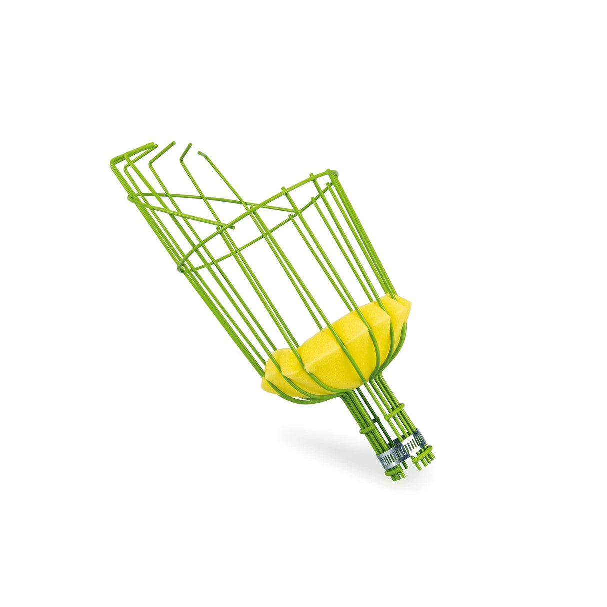 VITO Praktischer Obstpflücker – Pflückkorb zur Ernte von Obst mit Haken und Schwammkissen -Apfelernte - Obstpflücker - Obsternte - Apfelpflücker - Obstsammler - REF VIAFA - Tools.de TP Profishop GmbH