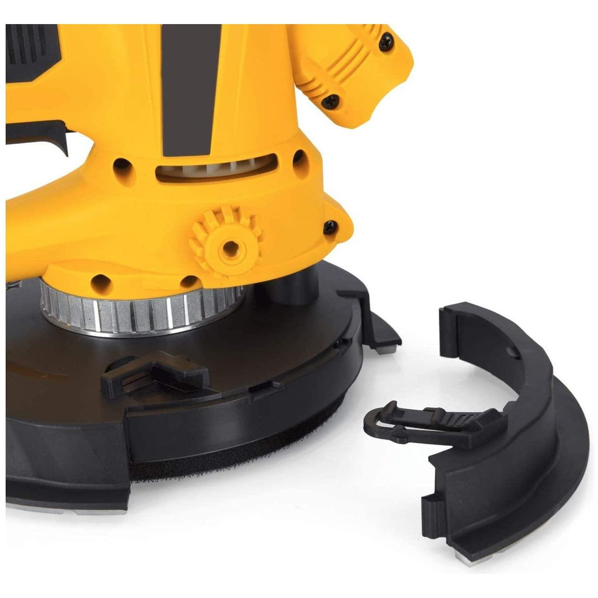 VITO Pro Power 800w Deckenschleifer, Trockenbauschleifer, Wandschleifer, Durchmesser 185mm, inkl. Koffer, Absaugschlauch, Fangsack, Soft-Griff, 4m Kabel - Tools.de TP Profishop GmbH