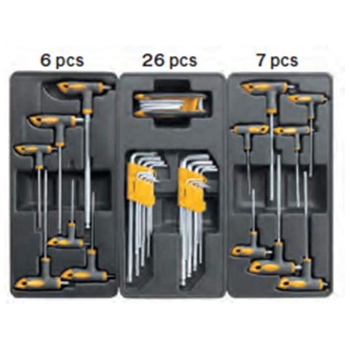 VITO Professional 221 Werkzeuge - 7 Schubladen Werkstattwagen mit Werkzeug Werkzeugwagen Werkzeugkiste Werkzeugkasten - Tools.de TP Profishop GmbH